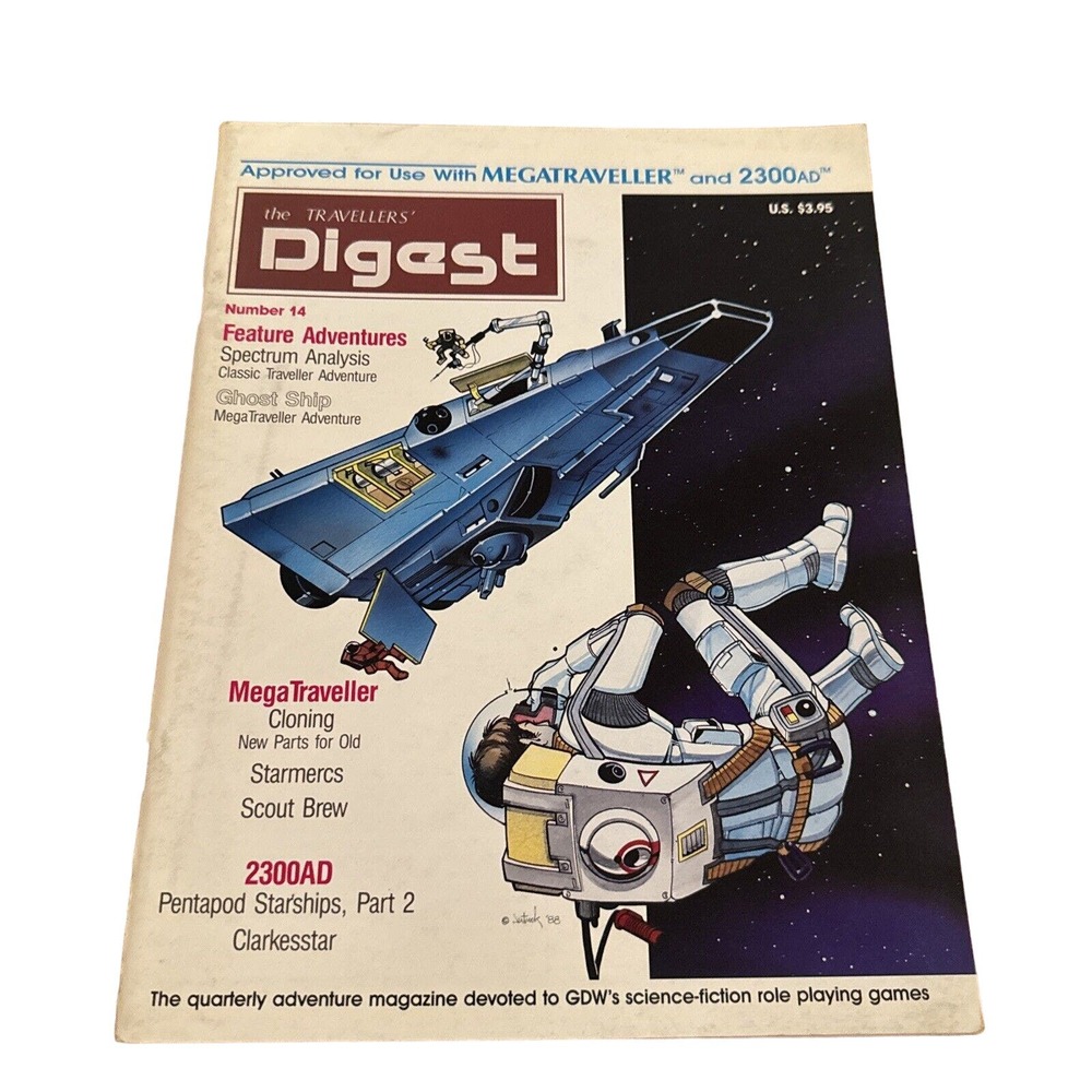 Traveller: The Travellers' Digest Number 14 Mega traveler